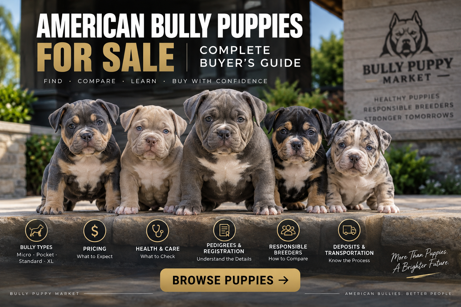 American Bully Puppies for Sale: Complete Buyer’s Guide