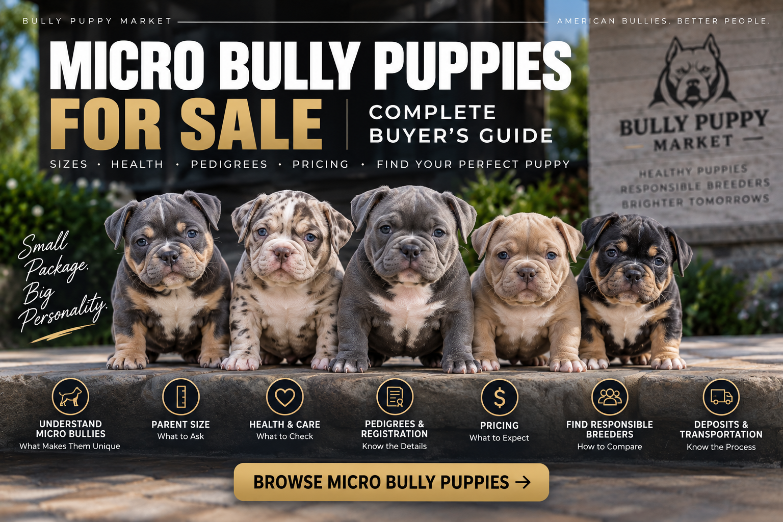 Micro Bully Puppies for Sale: Complete Buyer’s Guide